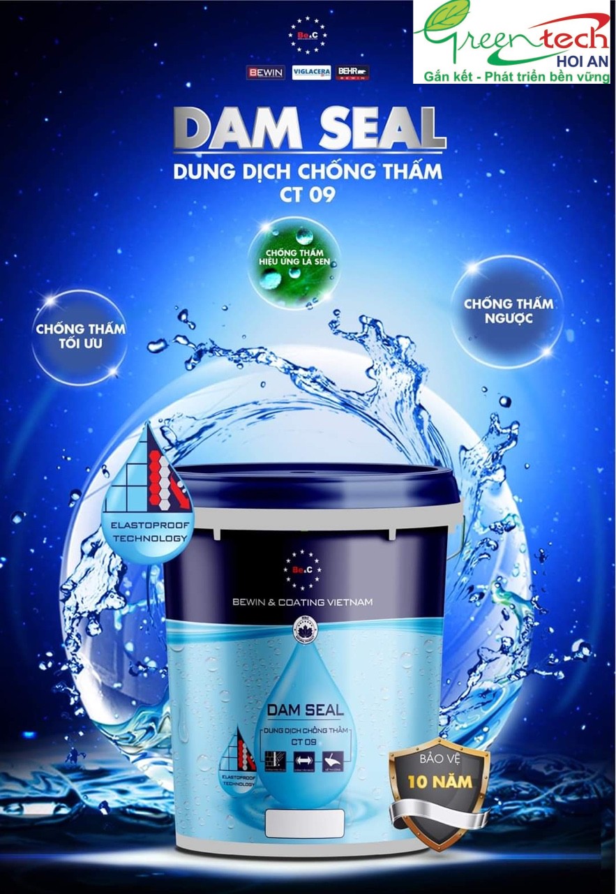 dung dịch chống thấm tại hội an